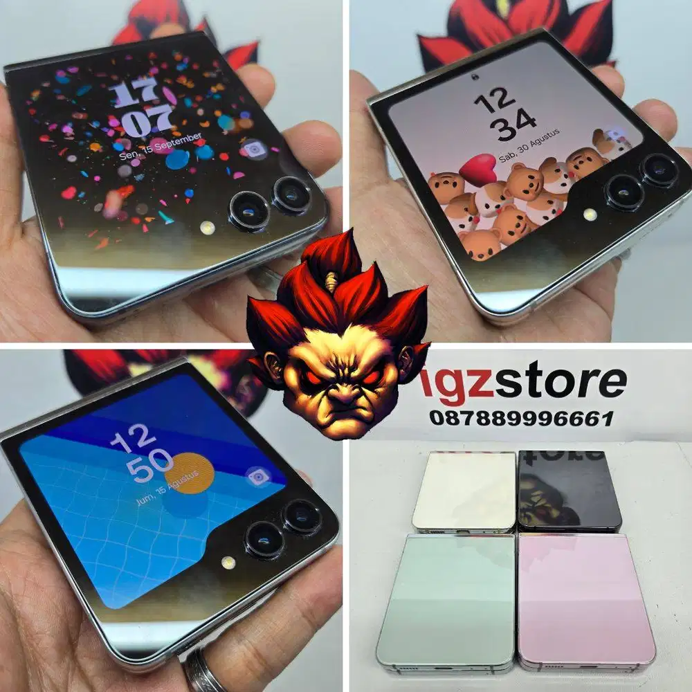 Mulai 5jt-an ! Samsung Z FLIP 5 SEIN FULLSET NO MINUS Siap Pakai