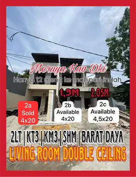 Wilson Rumah modern double high ceiling di meruya kav dki