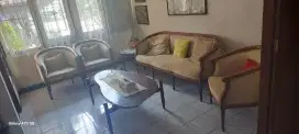 Sofa Tamu Mahogany