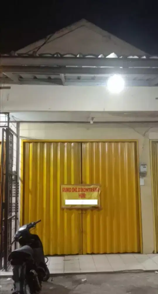 Ruko dikontrakkan