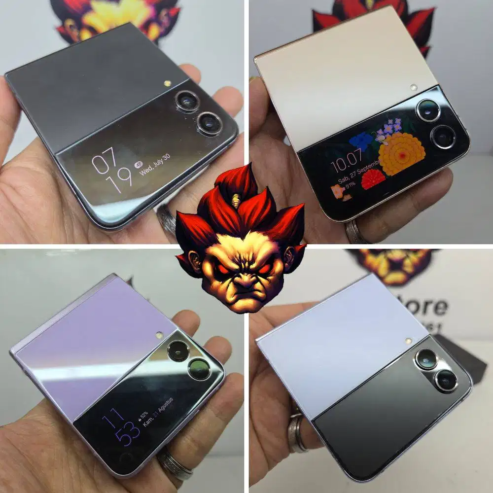 Mulai 3jt-an ! Samsung Z FLIP 3 dan Z FLIP 4 SEIN FULLSET NO MINUS