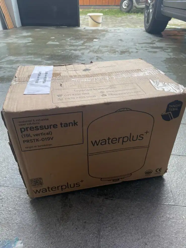 Pressure tank waterplus 19L