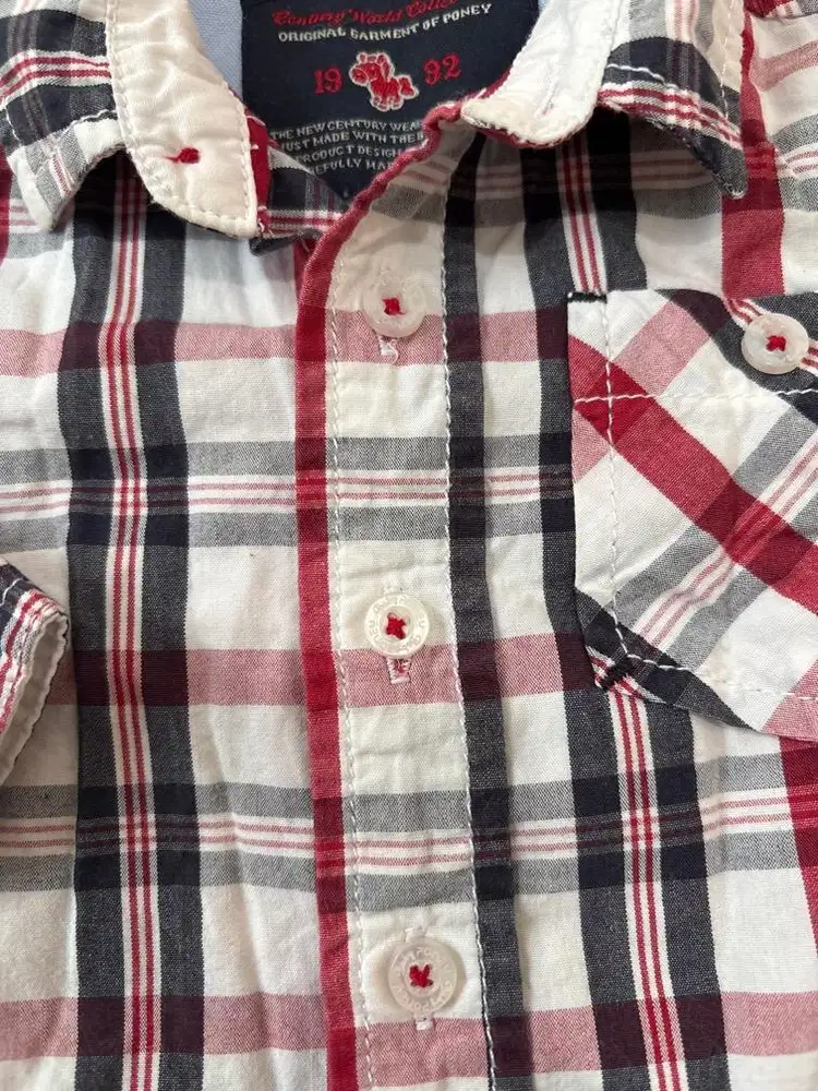 Baju kemeja poney baby