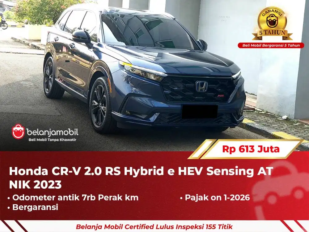 [ GARANSI 5TH ] Honda CR-V CR V CRV 2.0 RS Hybrid e HEV Sensing 2023/2