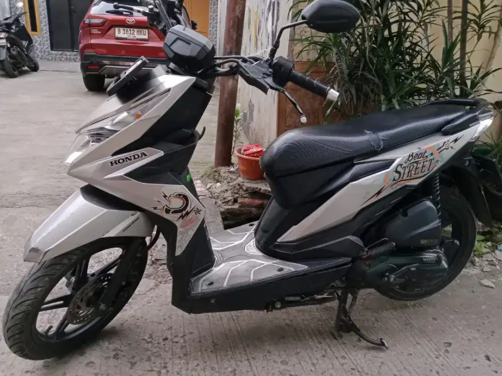 Honda Beat Street fi CBS Tahun 2019 FullOrsinil Mesin Haluss Siap Gass