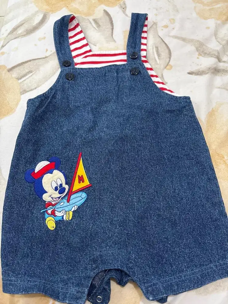 Overall baby disney original ol bayi baju kodok bayi