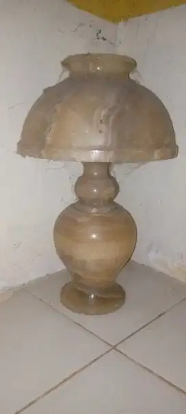 1 Lampu hias marmer asli