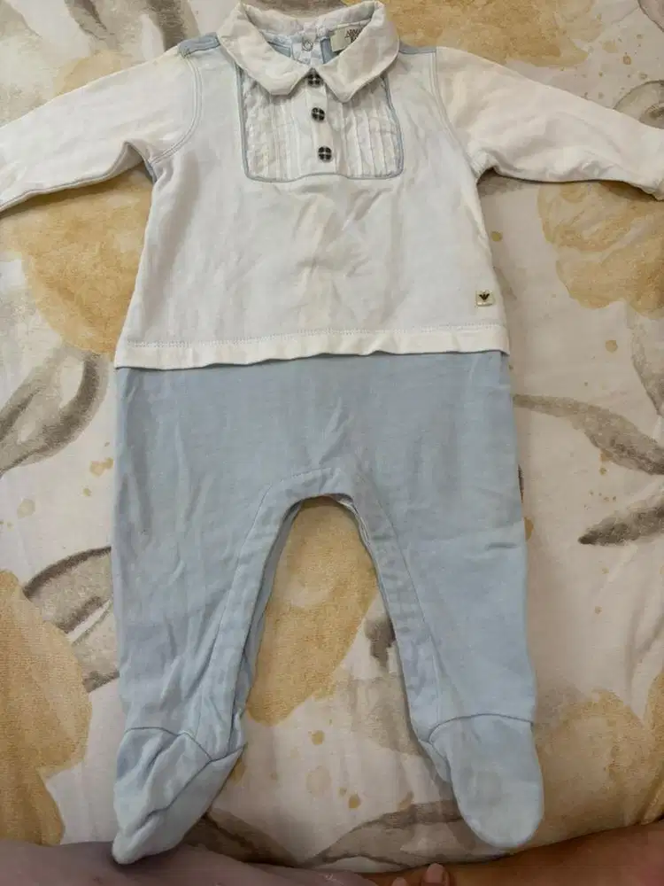 Sleepsuit armani baby original baju armani bayi