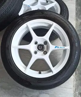 Velg R15 98% Seperti Baru Buddyclub P1 #Ban #SSR #SSW #Rpf #Ce28 #Ring