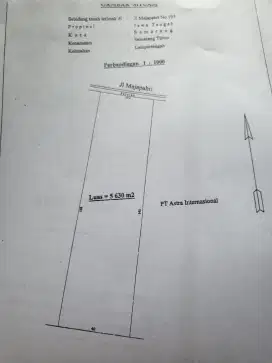 Tanah super istimewa tengah kota semarang