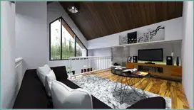 Dijual Rumah Murah Sleman Nuansa Villa Jalan Wates Km 6 Dalam Cluster