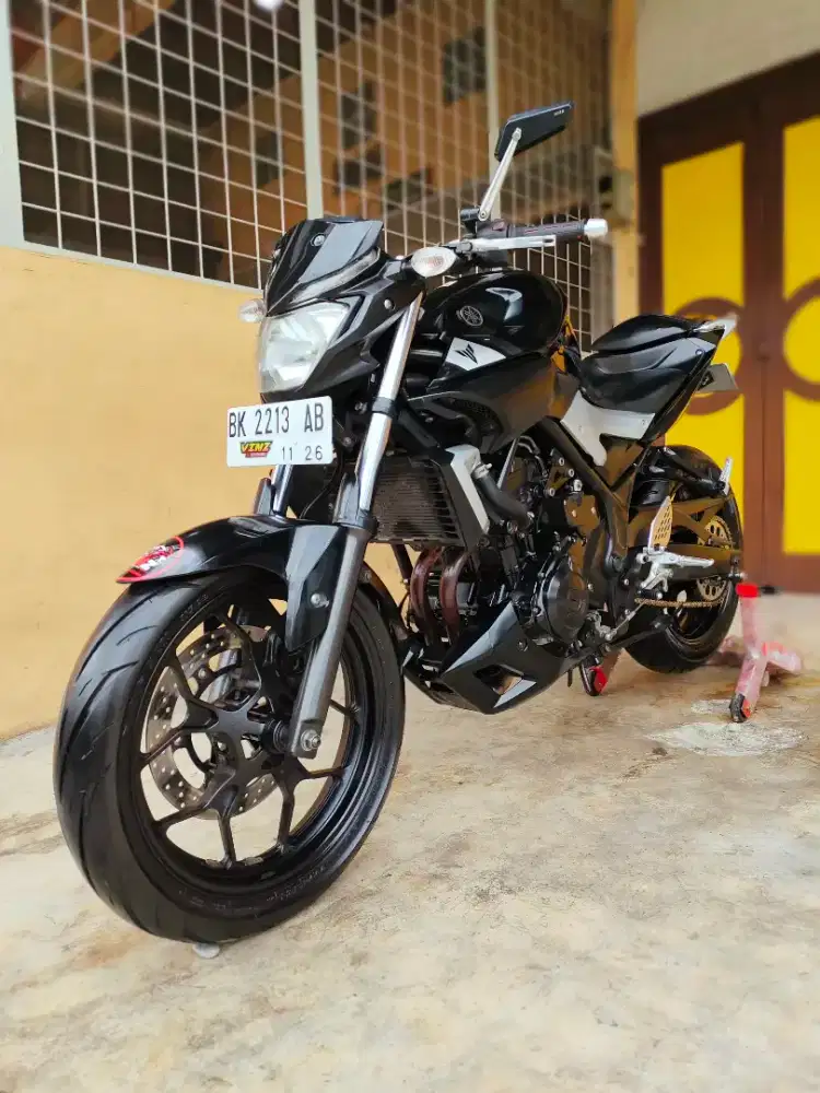 Yamaha MT25 / MT 25 2016, Black Premium Metalic, Unit Mulus Terawat.