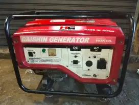 Genset Honda Daishin 7000 siap pakai