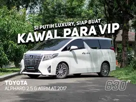 Toyota Alphard G 2.5 AT 2017 Bensin Putih