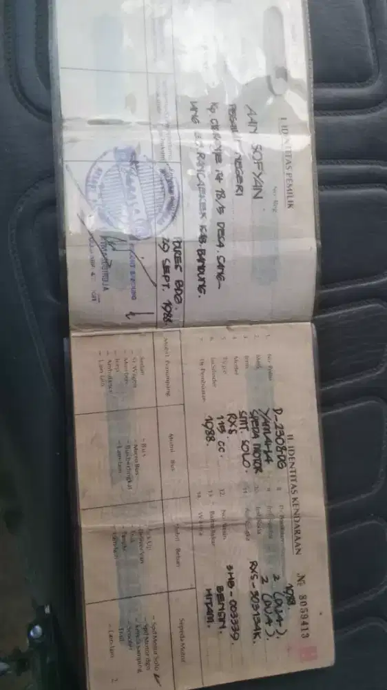 Jual cepat aj rx s taun 1988