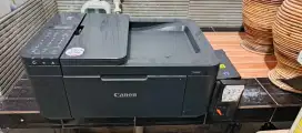 DIJUAL PRINTER CANON TR4570S MASI BAGUS CUMA TINTA GA TIMBUL / BOCOR
