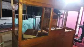 Gerobak bakso ada roda nya