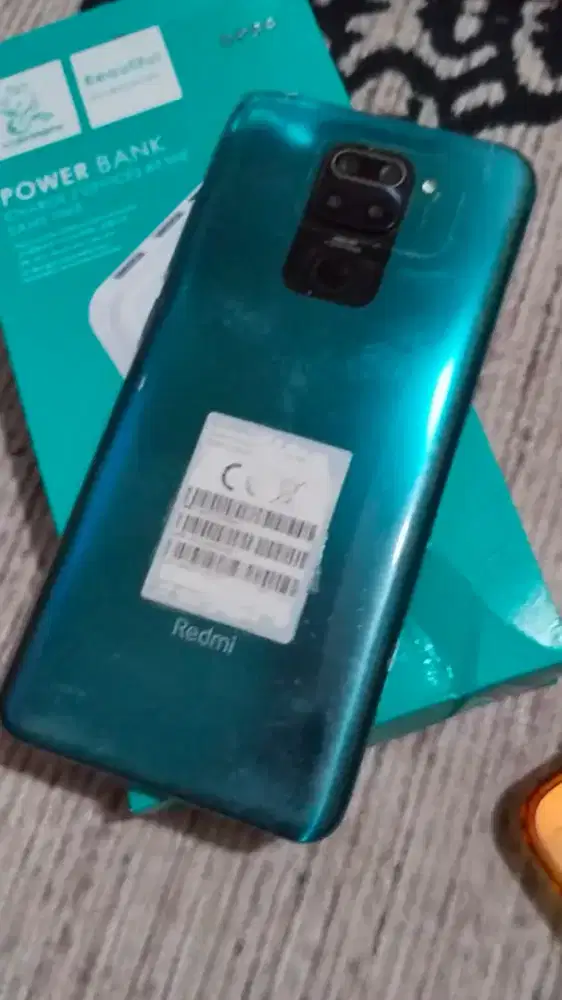 Xiomi redmi note 9 4/64 minus layar sentuhan normal
