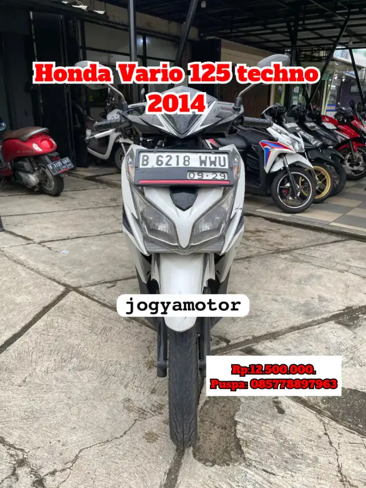 Honda Vario 125 techno 2014 cash