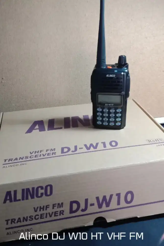 HT Alinco DJ-W10 kondisi 99%