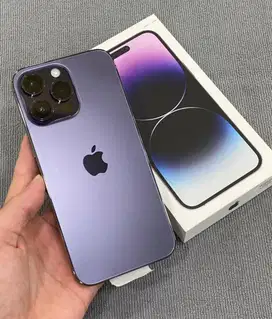 iPhone 14 Pro Max 128GB Deep Purple Resmi iBox mulus