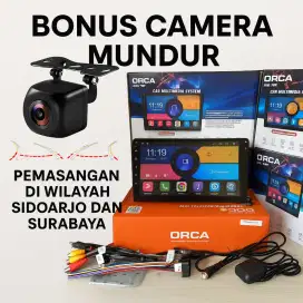 PROMO TERBATAS. HEAD UNIT ORCA RAM2/32 FREE PEMASANGAN & CAMERA MUNDUR