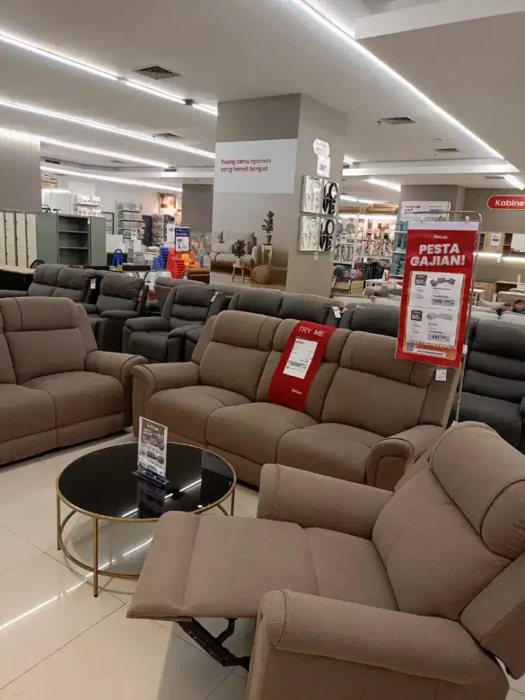 PROMO!! Set sofa Recliner