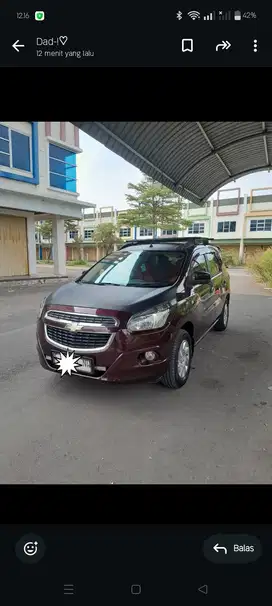 Chevrolet Spin 2013 Bensin