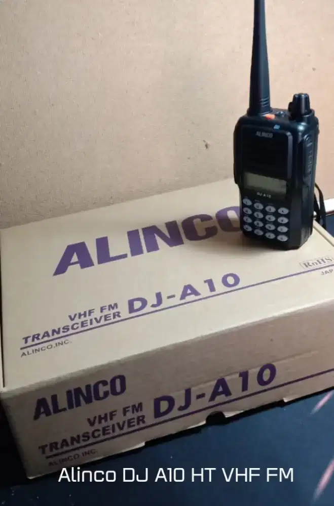 HT Alinco DJ-A10 kondisi 99%