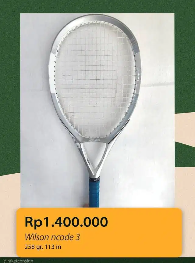 Wilson NCode 3 Raket Tenis