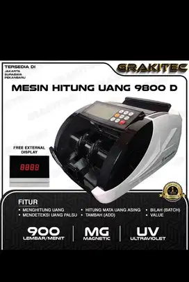 Mesin hitung uang 9800D