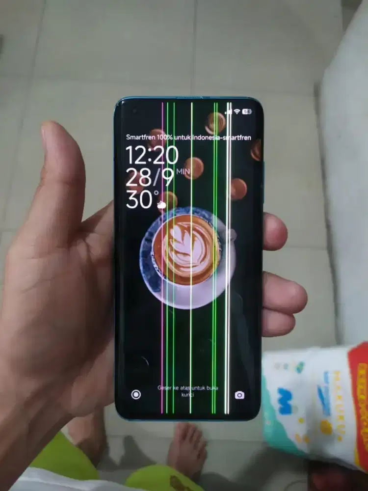 Xiaomi mi10 5G greenline