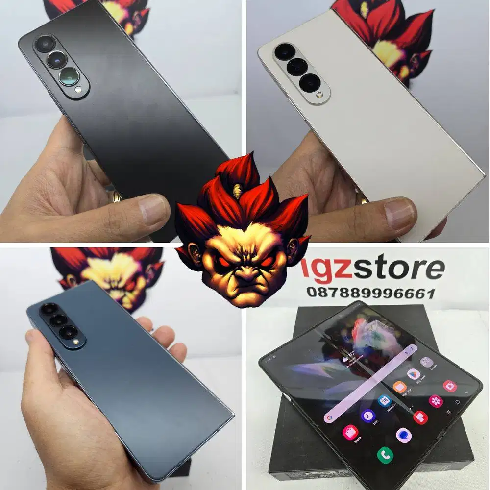 Mulai 6jt-an ! Samsung Z FOLD 4 SEIN FULLSET NO MINUS
