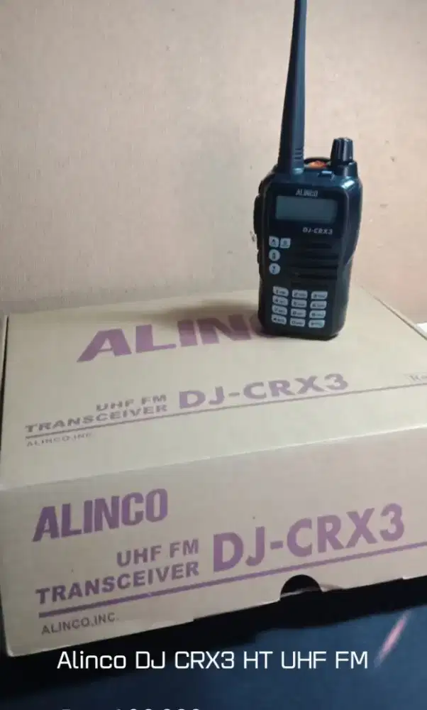 HT Alinco DJ-CRX3 kondisi 99%