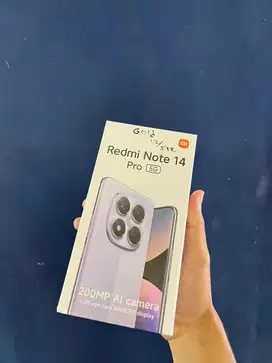 Redmi Note 14 Pro 5G 12/512 New garansi resmi