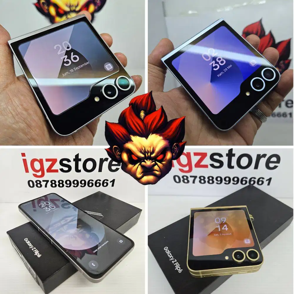 Mulai 7jt-an ! Samsung Z FLIP 6 SEIN FULLSET NO MINUS