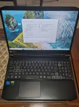 Acer Nitro 5 AN515 57 i7 gen 11 rtx 3060 Ram 32gb Memori 512 gb