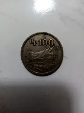 Koin jadul seratus perak