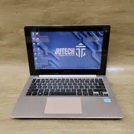 Laptop Asus Slim Core i3 Ram 4GB Touchscreen  bonus Mouse Baru Siap