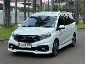 Honda Mobilio RS CVT 2018 Putih Metalik Matic Kilometer Low Istimewa