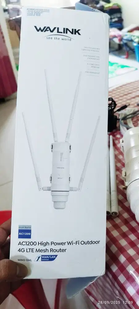 WAVLINK AC 1200 4G LTE (Router Wifi) High Power