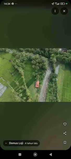 JUAL TANAH BONUS VILLA DI NANGGULAN KULONPROGO VIEW SAWAH DAN SUNGAI