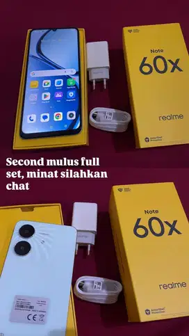 Realme note 60X ram 4/64gb