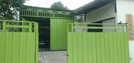 Jual tanah + bangunan samping kecamatan Mijen