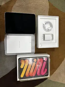 Dijual Ipad Mini 7 A17 Pro Wifi 128GB Fullset Starlight Mulus Like New