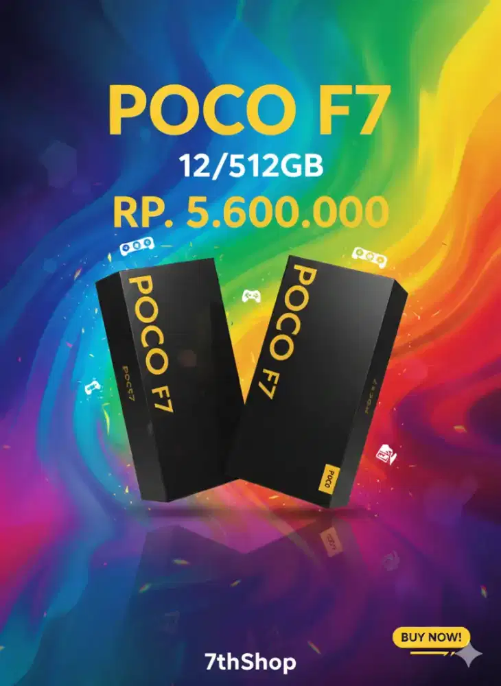 Poco F7 12/512Gb White Segel Resmi