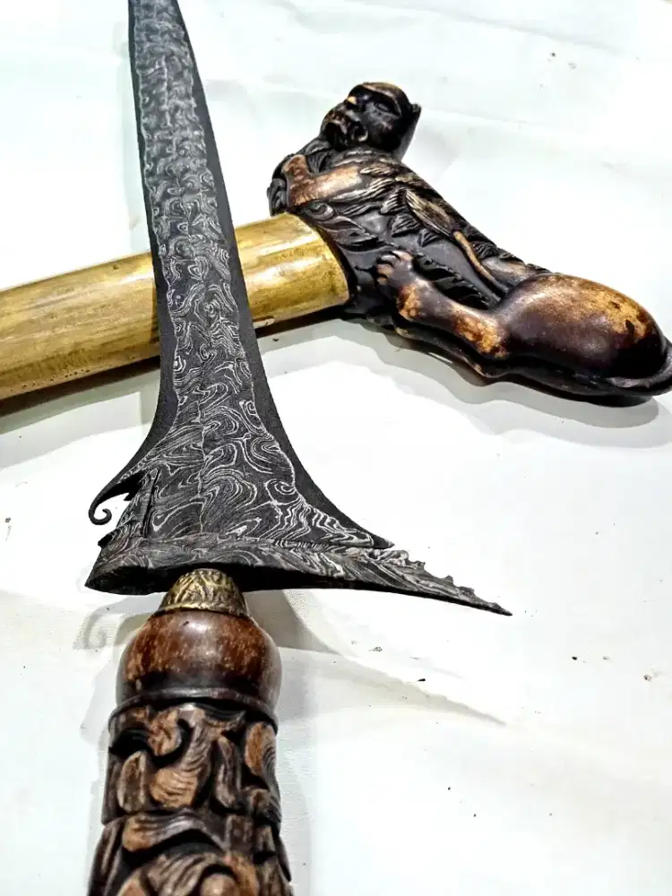Keris Dhapur Tumenggung Pamor lar gangsir