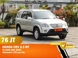 Angsuran 2JTan - HONDA CRV 2.0 MT 2005