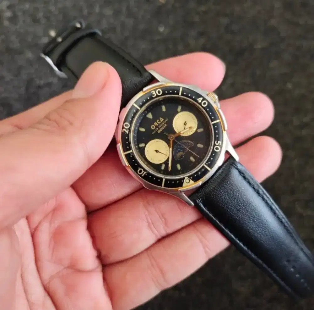 Jam Tangan ORCA Chronograph Vintage – Japan Movement