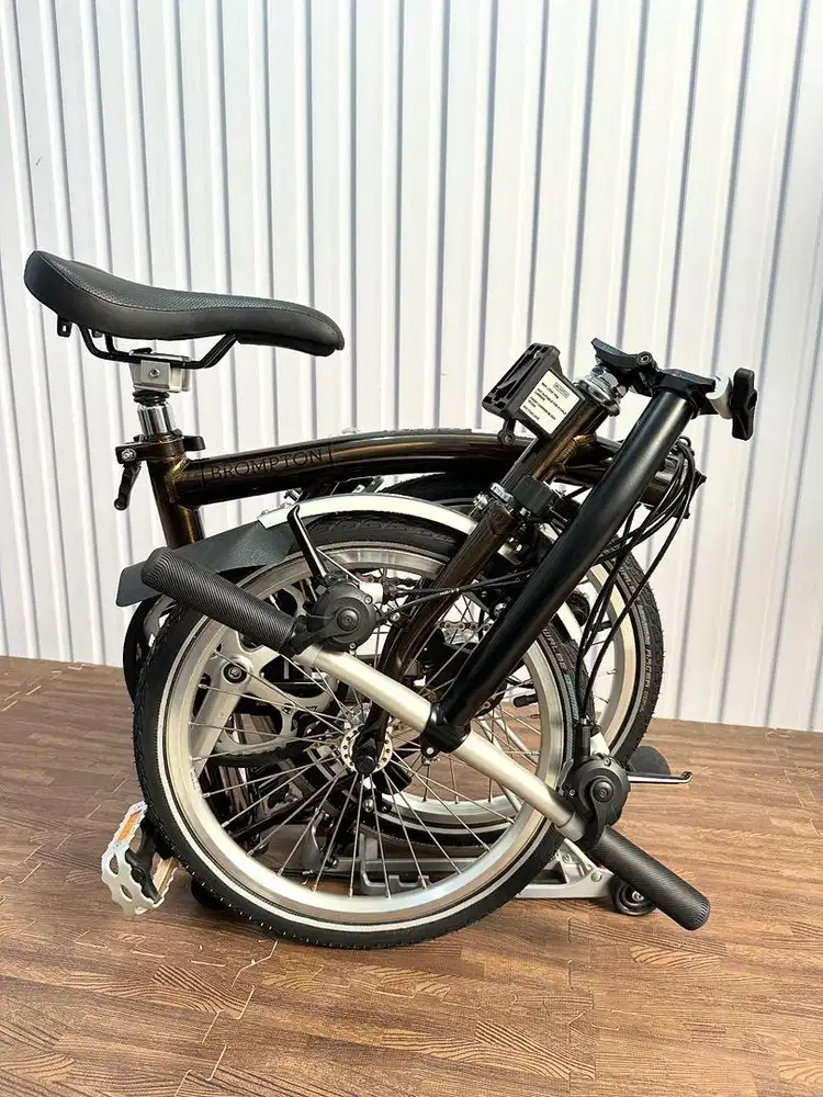 Brompton CLine like new black lacquer s6R